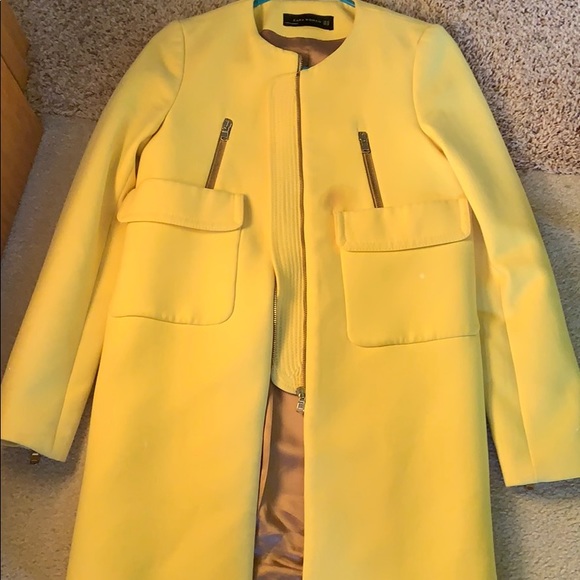 Zara Jackets & Blazers - Yellow Zara Petticoat